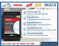 Bán Máy giặt Toshiba Inverter 10 kg AW-DM1100JV(KK) MỚI 2024