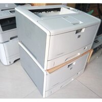 Bán máy in A3 hp 5200N cũ | Máy in A3 cũ HP Laserjet 5200N đã qua sử dụng (in bản vẽ A3) - in qua mạng, BH: 6 tháng