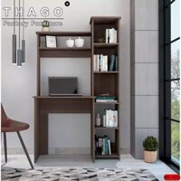 Bàn máy tính 2 tầng kệ sách blv010