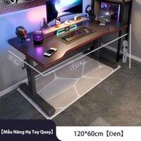 Bàn máy tính Bàn học tập viết chữ nâng hạ bằng tay Bàn văn phòng bàn cạnh giường