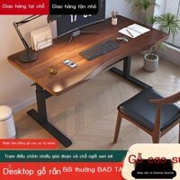 Bàn Máy Tính Gỗ Nguyên Khối Bàn Nâng Bàn Học Tập Trẻ Em Đơn Giản Viết Chữ Tại Nhà Học Sinh Tăng Cườ