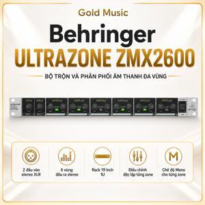 Bàn mixer Behringer ZMX2600
