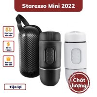 [BẢN MỚI 2022] Máy pha cafe cầm tay cao cấp STARESSO MINI  chính hãng pha cafe espresso tại nhà tiện lợi khi đi du lịch