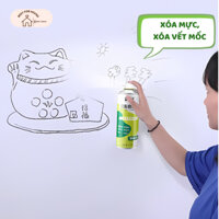 (BẢN MỚI 2024) Bình sơn xịt màu trắng tẩy sạch chai sịt sơn tẩy sạch nấm mốc vết bẩn BEST- ST02