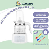 (Bản Mới) Máy Đun Và Hâm Nước Pha Sữa Fatz Baby - Quick 12 Plus + FB3504BH, Khử Clo Hẹn Giờ Thông Minh Lamkids