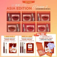 [Bạn mới nhập COSHBM -50% đơn 0Đ] Son Kem Lì Bbia Last Velvet Lip Tint Version 5 (5 màu) 5g Bbia Official Store