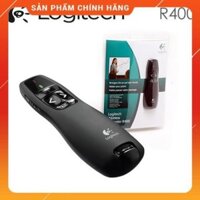 [Bản Mới Nhất] 👉Bút trình chiếu - Bút chỉ slide Logitech R400 chính hãng