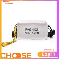 [Bản Mới Nhất] Túi Đeo Chéo Nữ Choose Túi Hình Trụ Da FASHION Thởi Trang BBK211