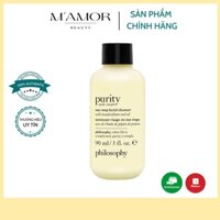 (BẢN MỚI) Sữa rửa mặt làm sạch sâu hiệu quả 3 trong 1 Purity Made Simple Philosophy 90ml (Bill Mỹ)