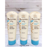 (Bản Mỹ USA)_Kem dưỡng da cho bé Aveeno Baby Daily Moisture Lotion 227g