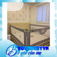 (BẢN NÂNG CẤP UMOO UM-088 2021) Thanh chặn giường/ chắn giường UMOO an toàn cho bé |YoYo Baby
