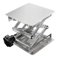 Bàn nâng phôi cho máy laser 100x100 , Bàn nâng hạ mini điều chỉnh chiều cao cho phòng thí nghiệm 100x100 mm