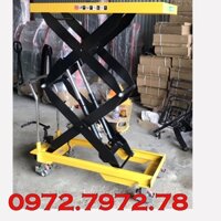 Bàn nâng thủy lực 1 tấn nâng cao 1.7m