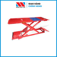 Bàn nâng xe máy bằng điện và đạp chân BNXMD, sức nâng 170 kg