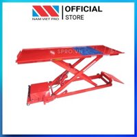 Bàn nâng xe máy điện và cơ sửa xe máy, dương nền SPRO BNXMD, sức nâng 180 kg