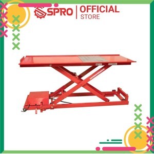 Bàn nâng xe máy điện và đạp chân BNXMD