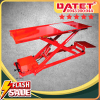 Bàn nâng xe máy loại điện kết hợp với đạp chân tải trọng nâng max 200kg