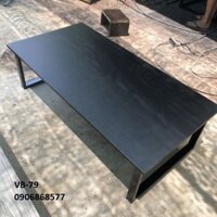 Bàn ngồi bệt full đen VB-79