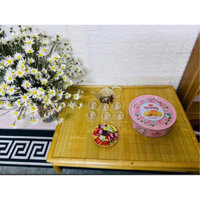 Bàn ngồi bệt vuông cỡ nhỏ, bàn ăn ngồi bệt, bàn trúc cao bằng