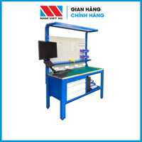 Bàn nguội cơ khí, bàn thao tác có tủ đồ nghề ALLY QT-BN15