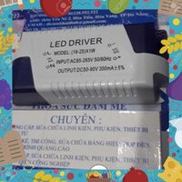 (BÁN NHANH) driver LED, tăng phô LED 18-25x1W, các loại 18W/21W/24W, trong nhà kde2349 BÁN NHANH.