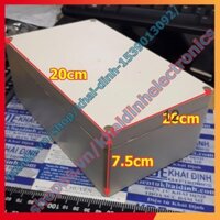 (BÁN NHANH) hộp nhựa kín nước 200x120x75mm màu trắng kde5178