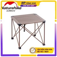 Bàn nhôm  Naturehike NH16Z016-L/ NH16Z016-S siêu nhẹ, tải trọng 40kg dã ngoại, văn phòng độc đáo gấp gọn