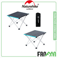 Bàn nhôm xếp gọn cắm trại dã ngoại Naturehike FT08 NH19Z008-Z