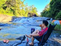Bàn nhôm xếp gọn camping