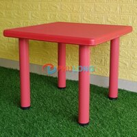 Bàn nhựa cho bé hình vuông 60x60Cm PL0102