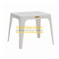 BÀN NHỰA SONG LONG NHỎ - TRẮNG