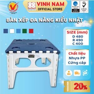 Bàn nhựa xếp Vinh Nam