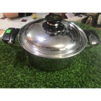 Ban noi inox Nhat bai gia 650k -  ( dk 20cm )  - dun dc ca bep tu -  dc : p106 ngõ 27 lương đình củađống đa - 0989738333