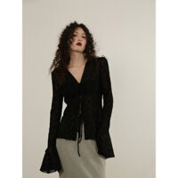 Bán Nóng Áo ren F & X Áo Cardigan HOT GIRL Áo sơ mi ren cao cấp kiểu Pháp cho nữ kiểu mỏng tôn dáng khí chất xuân hè gợi cảm