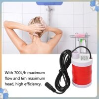 Bán nóng Máy bơm chìm 6m Xả nâng Động cơ không chổi than DC 12V 20W 700L/h Tiếng ồn thấp cho gia đình