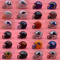 Bán nóng nhanh bóng đá Mỹ ngoại vi RIDDELL Bộ sưu tập NFL đội mũ bảo hiểm nhỏ đồ chơi trang trí