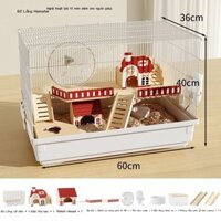 [bán nóng]Hamster lồng cơ bản biệt thự sang trọng nhà tổ đặc biệt không gian rộng lớn dễ dàng chăm sóc bộ hoàn chỉnh