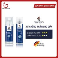 bàn nước XỊT CHỐNG THẤM NƯỚC CHO GIÀY SHOEBOY'S - BÌNH XỊT NANO CHỐNG THẤM CHO GIÀY