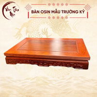Bàn Osin mẫu trường kỷ gỗ Hương Đá kích thước Chữ Nhật cao 8 cm