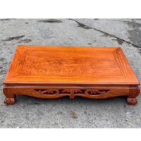 Bàn osin trúc gỗ hương 40x60 cao 12cm