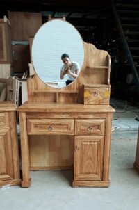 Bàn phấn giá rẻ gỗ tự nhiên đẹp BPG31
