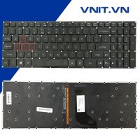 Bàn phím Acer Aspire VX5-591G (Màu Đen Đỏ) Có đèn