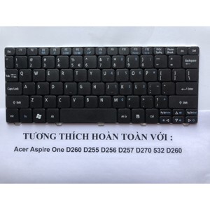 Bàn phím laptop Acer One D255
