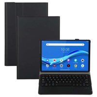 Bàn phím AM10-A cho Lenovo M10 Plus 10,3 inch X606F Bàn phím có đèn nền Bluetooth có thể tháo rời Bao da lật ngang siêu mỏng với bàn di chuột & giá đỡ