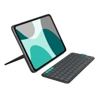 Bàn phím + Bao da iPad Pro 11 (M4/M5)/Air 11 (M2/M3) Logitech Flip Folio Graphite