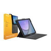 Bàn phím + Bao da iPad 10.2/10.5 Zagg Messenger Folio 2 Black