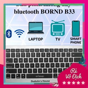 Bàn phím Bornd B33 Bluetooth 3.0
