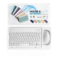 Bàn Phím Bluetooth Cho IOS Android Windows Cho iPad Bàn Phím Air Mini Pro Bàn Phím Không Dây Chuột Cho Xiaomi Apple Huawei Máy Tính Bảng