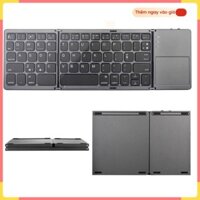 Bàn Phím BlueTooth Gấp Gọn Có TouchPad Foldable Keyboard With TouchPad ☘️Green Home☘️
