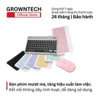 Bàn phím Bluetooth Goojodoq Gen 2 10 inch, bộ không dây 3 trong 1 kèm chuột, nhẹ, di động tiện lợi